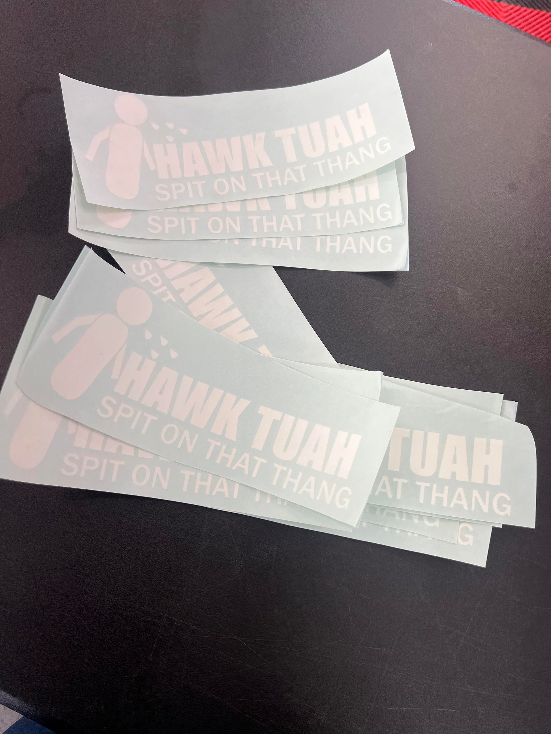 Hawk Tuah (Spit On That Thing) Sticker – Outlaw Auto Pros